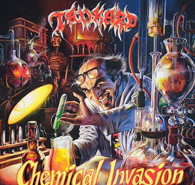 TANKARD - Chemical Invasion album front cover vinyl record